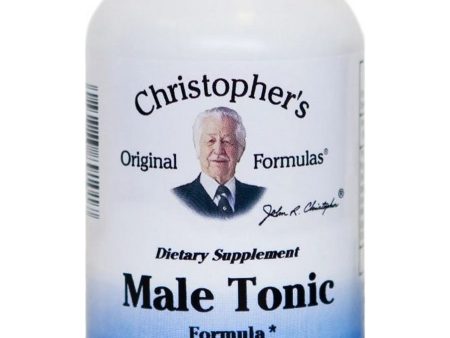 Christopher s Original Formulas, Male Tonic, 100 Vegetarian Caps Discount