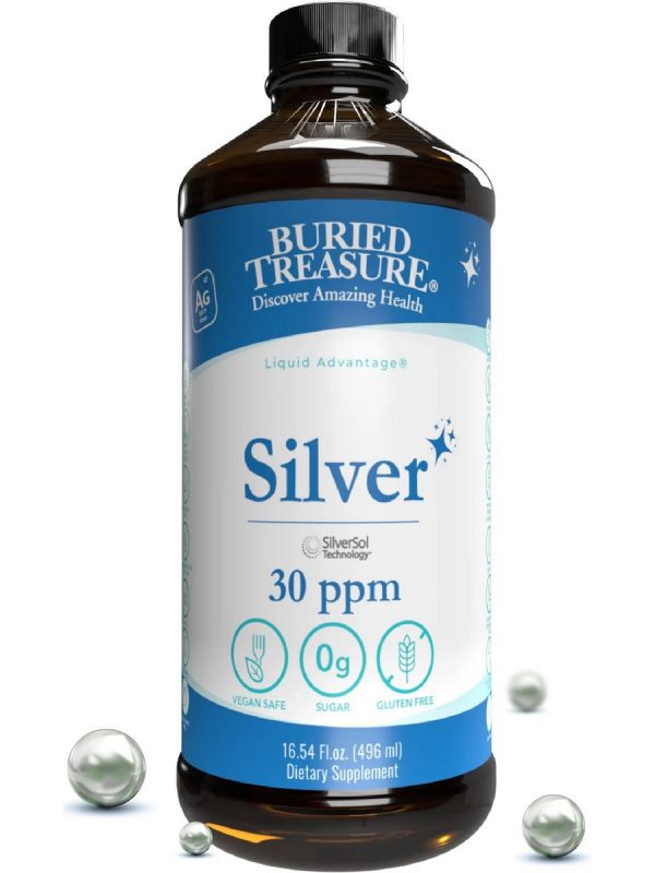 Buried Treasure, Silver Advanced Immune 30ppm, 16.54 fl oz Cheap