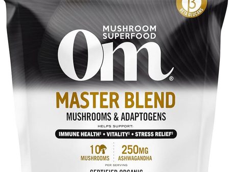 Om Mushroom Superfood, Master Blend Certified Organic Mushroom Powder + Botanicals, 6.34 oz Sale