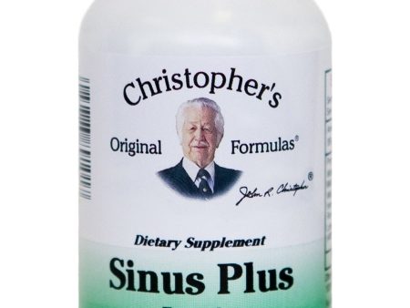 Christopher s Original Formulas, Sinus Plus, 100 Vegetarian Caps Hot on Sale