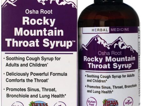 Herbs Etc., Osha Root Rocky Mountain Throat Syrup, 4 Fluid Ounce Discount