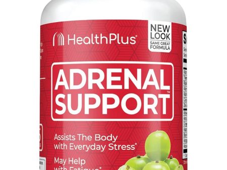 Health Plus, Adrenal Support, 90 Capsules For Discount