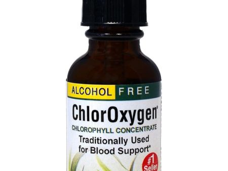 Herbs Etc., Alcohol Free ChlorOxygen Chlorophyll Concentrate, 1 Fluid Ounce Fashion