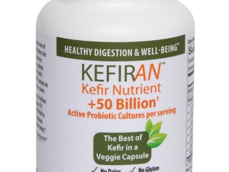 LaneInnovative, Kefiran, 60 Veggie Capsules Supply