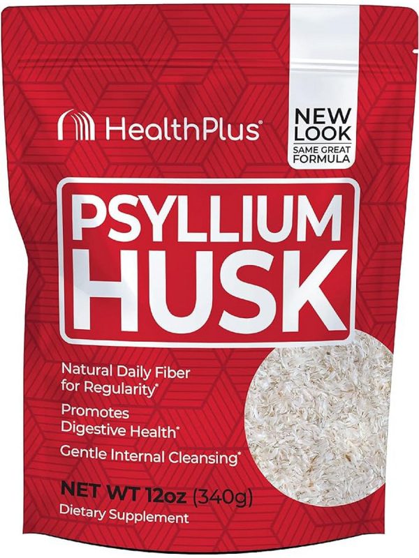 Health Plus, Psyllium Husk, 12 oz on Sale