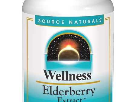 Source Naturals, Wellness Elderberry Extract™ 500 mg, 30 tablets Online now