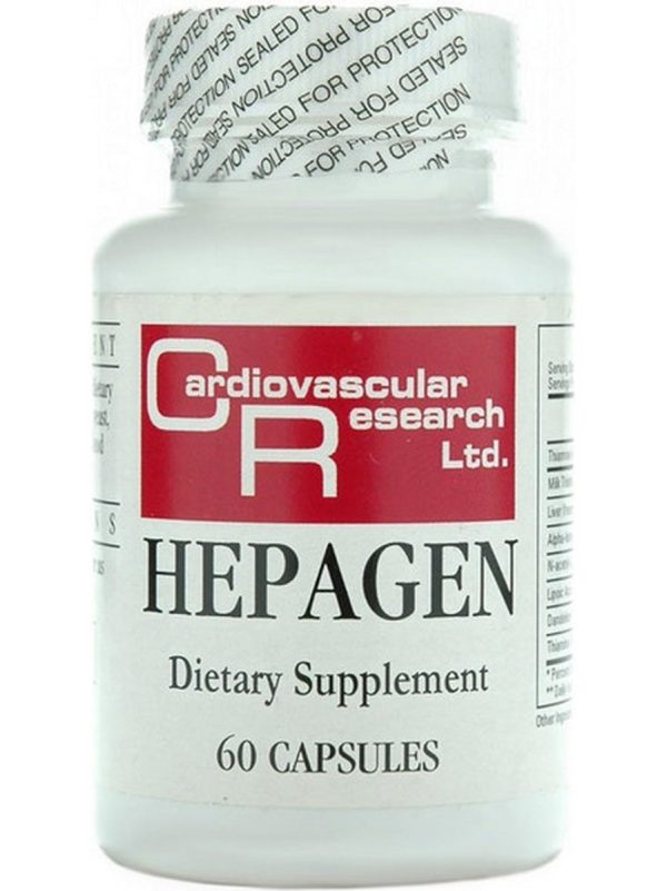 Cardiovascular Research Ltd., Hepagen, 60 Capsules Sale