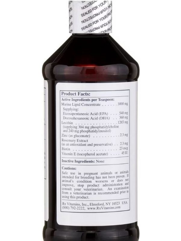 Rx Vitamins for Pets, Ultra EFA for Dogs & Cats, 16 fl oz For Sale