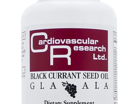 Cardiovascular Research Ltd., Black Currant Seed Oil, 90 Softgels on Sale