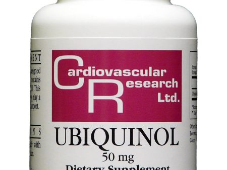 Cardiovascular Research Ltd., Ubiquinol, 50 mg, 60 Softgels on Sale