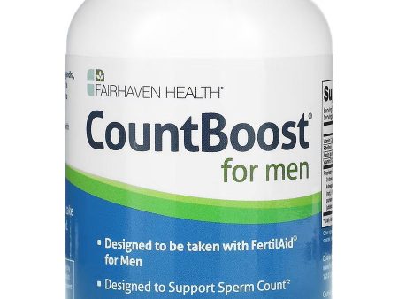 Fairhaven Health, CountBoost for Men, 60 Capsules Online Hot Sale