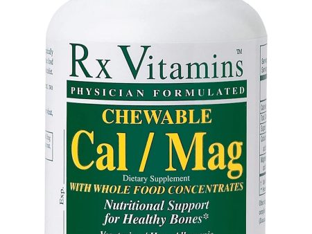 Rx Vitamins, Cal Mag, with Whole Food Concentrates, 90 Chewable Tablets Online Hot Sale