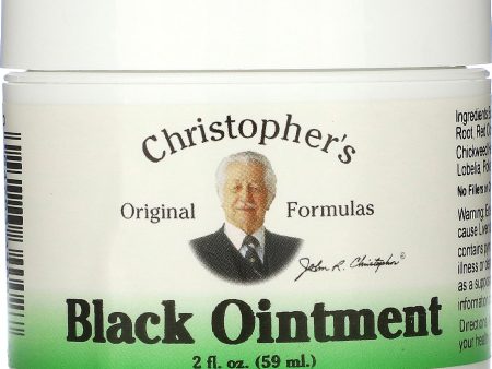 Christopher s Original Formulas, Black Ointment, 2 fl oz Online now