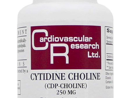 Cardiovascular Research Ltd., Cytidine Choline, 250 mg, 60 Capsules Supply