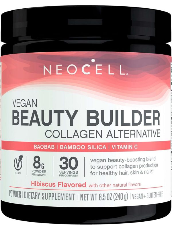 NeoCell, Vegan Beauty Builder, Hibiscus Flavored, 8.5 oz For Cheap