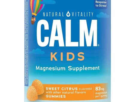 Natural Vitality, Calm Kids, Sweet Citrus, 60 Gummies Online