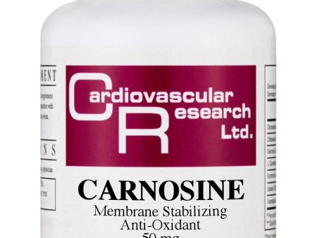 Cardiovascular Research Ltd., Carnosine, 50 mg, 60 Capsules Hot on Sale