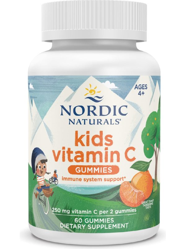 Nordic Naturals, Kids Vitamin C Gummies, 60 Gummies Fashion