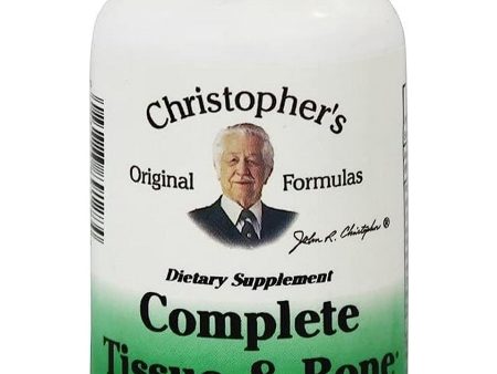 Christopher s Original Formulas, Complete Tissue & Bone, 100 Vegetarian Caps For Discount