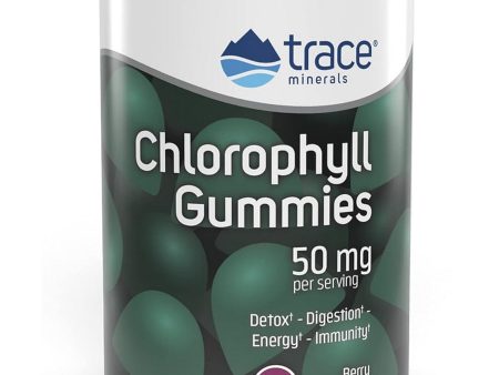 Trace Minerals, Chlorophyll Gummies, Berry flavor, 60 Gummies Online Hot Sale