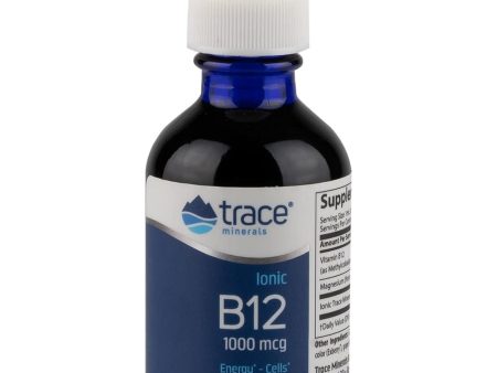 Trace Minerals, Ionic B12, 1,000 mcg, 2 fl oz For Cheap