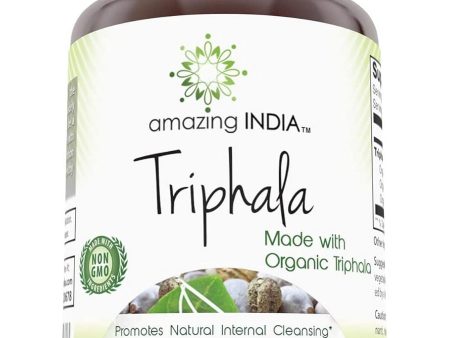 Amazing India, Triphala, 750 mg, 120 Veggie Capsules For Sale