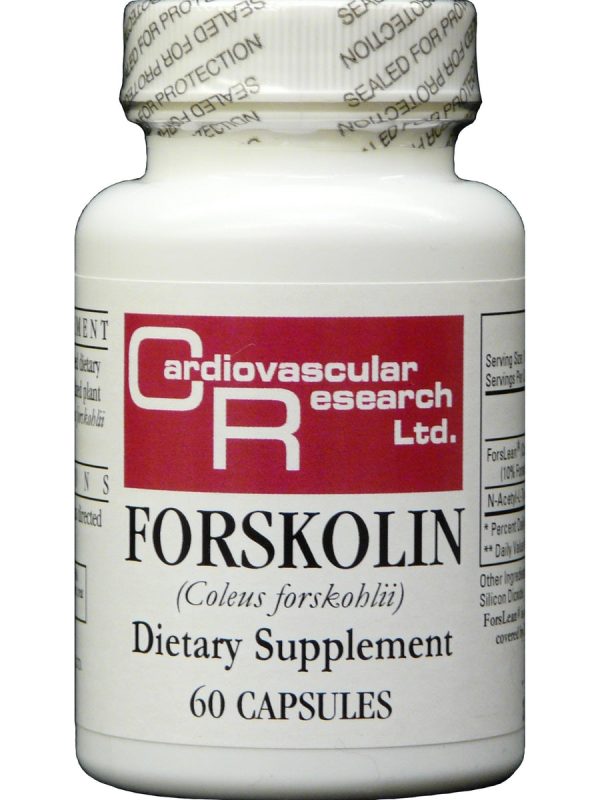 Cardiovascular Research Ltd., Forskolin, 60 Capsules Supply