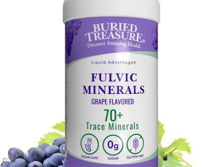 Buried Treasure, Fulvic Minerals Grapes, 33 fl oz For Sale