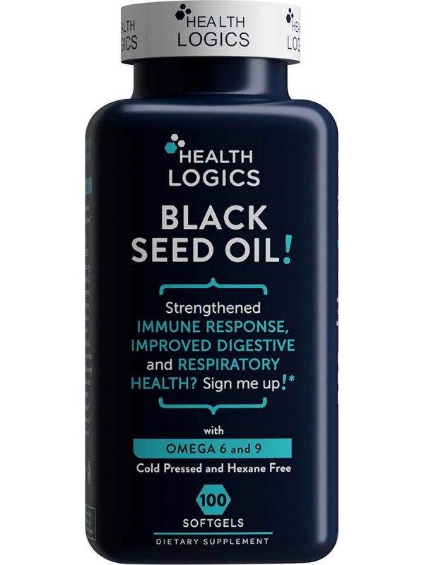 Health Logics, Black Seed Oil, 100 Softgels Online now