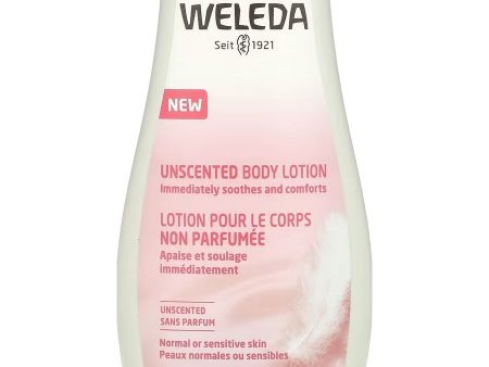 Weleda, Unscented Body Lotion, 6.8 fl oz Discount