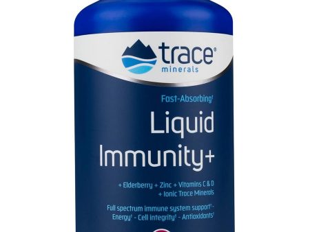 Trace Minerals, Liquid Immunity+, Mixed Berry, 30 fl oz Hot on Sale