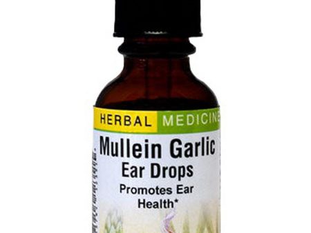 Herbs Etc., Mullein Garlic Ear Drops, 1 Fluid Ounce Online Sale