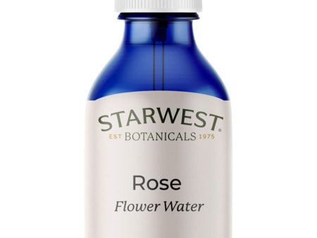 Starwest Botanicals, Rose Flower Water, 4 fl oz For Discount