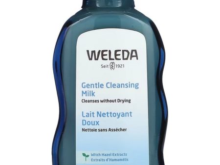 Weleda, Gentle Cleansing Milk, Witch Hazel Extracts, 3.4 fl oz Supply