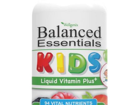 Wellgenix, Balanced Essentials Kids Liquid Vitamin Plus, 16 fl oz Hot on Sale