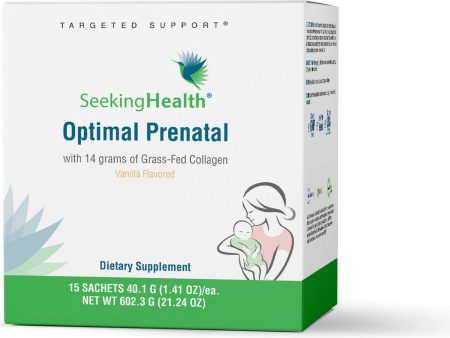 Seeking Health, Optimal Prenatal with Collagen, 15 Satchets For Sale