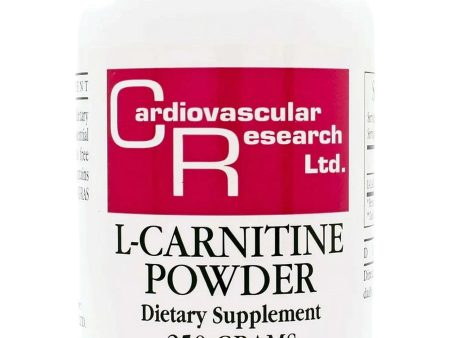 Cardiovascular Research Ltd., L-Carnitine Powder, 250 grams Online