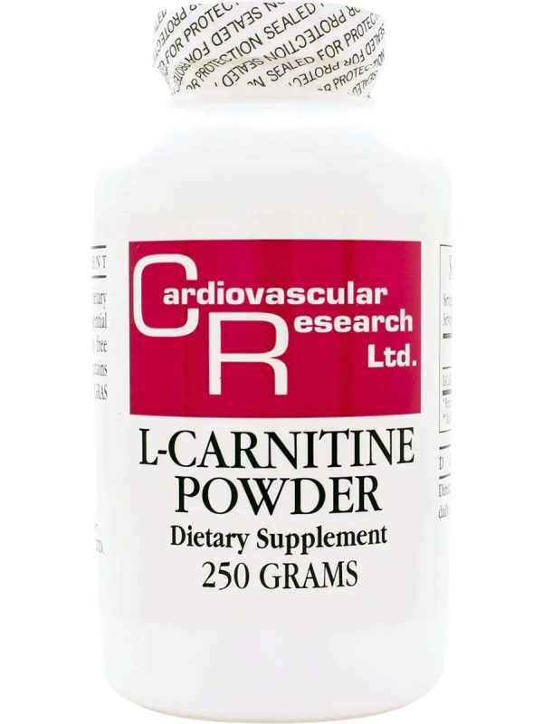 Cardiovascular Research Ltd., L-Carnitine Powder, 250 grams Online