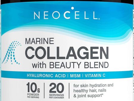 NeoCell, Marine Collagen with Beauty Blend, Unflavored, 7 oz For Cheap