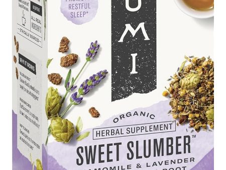 Numi, Sweet Slumber, 16 Non-GMO Tea Bags Supply