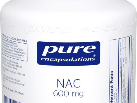 Pure Encapsulations, NAC, 600 mg, 360 caps Sale