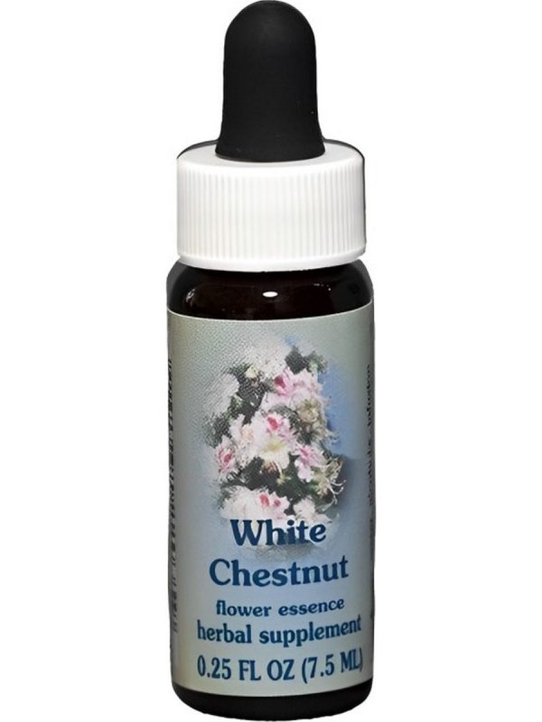 Flower Essence Services, White Chestnut Dropper, 0.25 fl oz Fashion