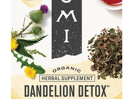 Numi, Dandelion Detox, 16 Non-GMO Tea Bags Hot on Sale