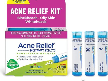 Boiron, Acne Relief Kit, 3 Tubes Fashion