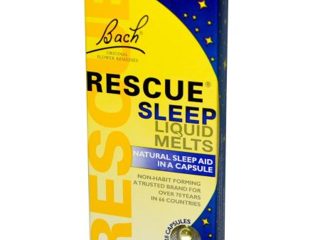 Bach Original Flower Essences, Rescue Sleep Liquid Melts, 28ct Fashion