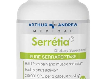 Arthur Andrew Medical, Serretia, 60 Capsules Discount