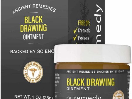 Puremedy, Black Drawing Ointment, 1 oz Online Sale