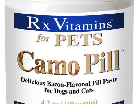 Rx Vitamins for Pets, Camo Pill, Bacon-Flavored Pill Paste, 4.2 oz Online Hot Sale