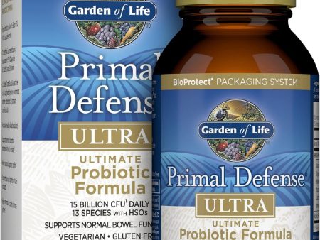 Garden of Life, Primal Defense Ultra, 180 Vegetarian Capsules Online Hot Sale