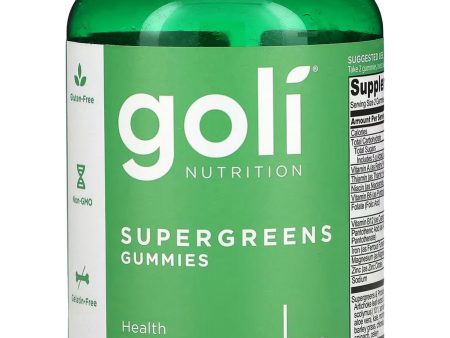 Goli Nutrition, Supergreens Gummies, 60 Gummies Supply